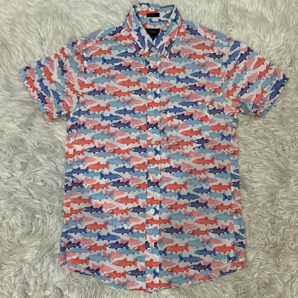Slim Fit Button Down J. Crew Shirt
